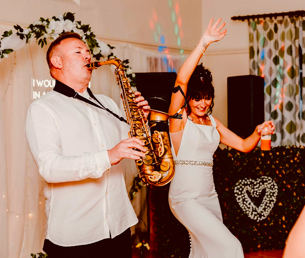 Mark Ellis Saxophone Wedding