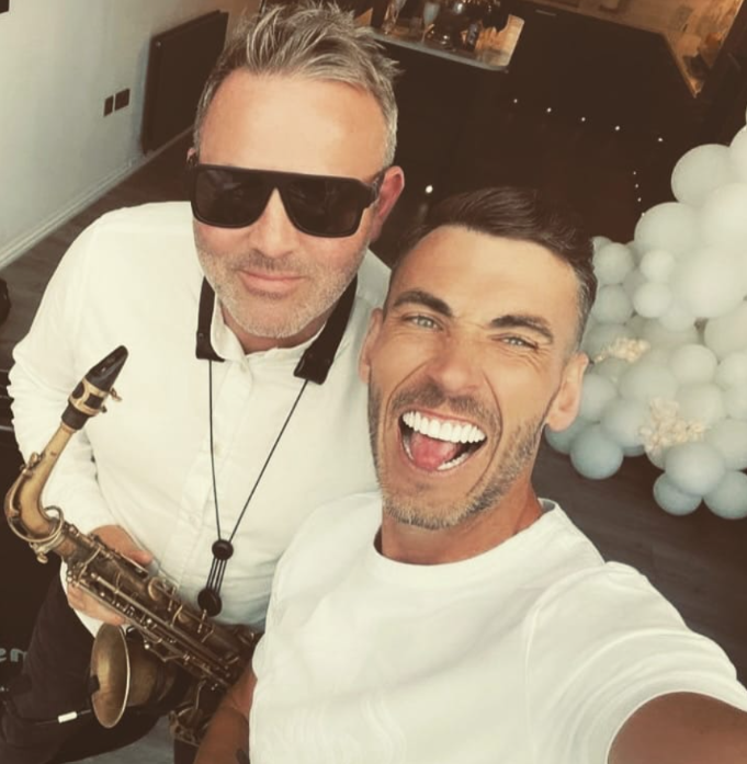 Party 1 Mark Ellis Saxophone Wedding